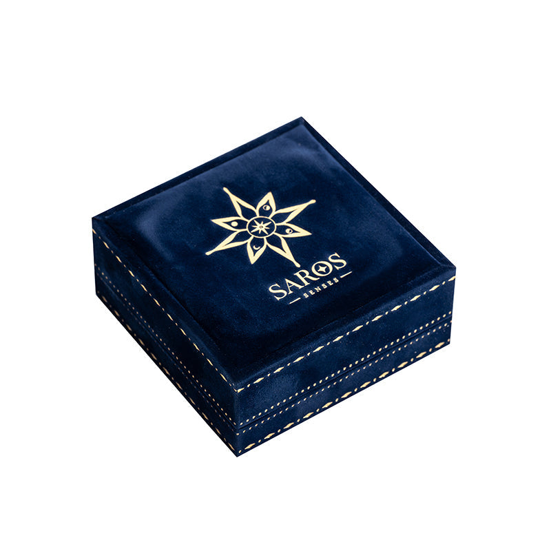 White Agate Small Drop Earrings